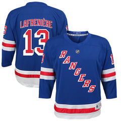 Alexis Lafreniere New York Rangers Youth Home Replica Player Jersey Sale