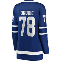 TJ Brodie Toronto Maple Leafs Fanatics Women's Breakaway Player Jersey Discount