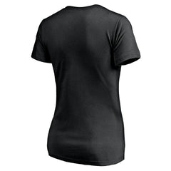 Cincinnati Bengals Joe Burrow Women's Checkdown V-Neck T-Shirt