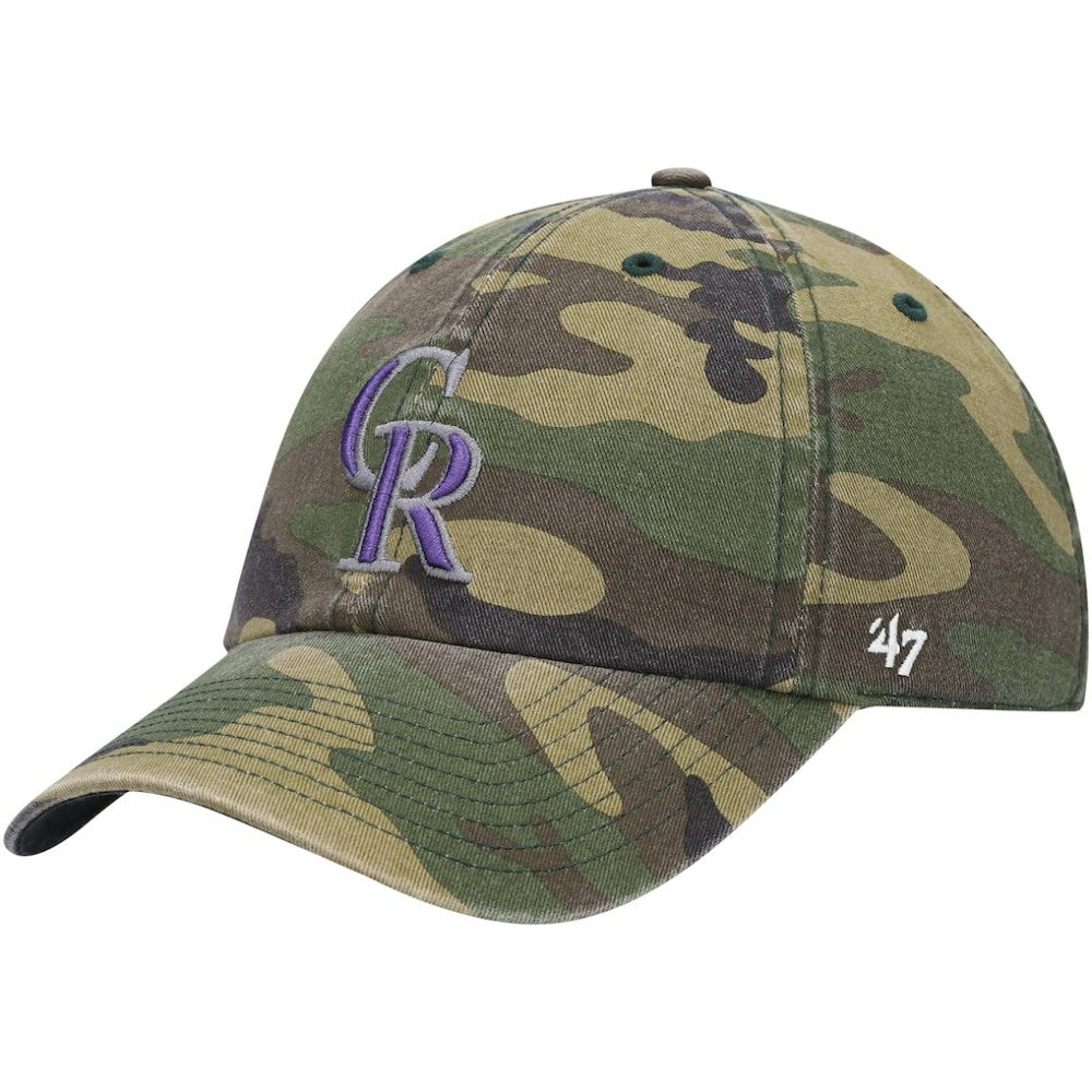 Colorado Rockies '47 Team Clean Up Adjustable Hat | MLB Outlet