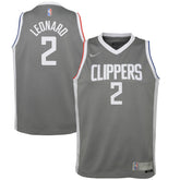 Kawhi Leonard LA Clippers Youth 2020/21 Swingman Player Jersey Gray Online