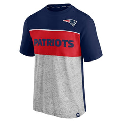 New England Patriots Fanatics Colorblock T-Shirt