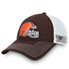 Cleveland Browns Fanatics Fundamental Trucker Unstructured Adjustable Hat