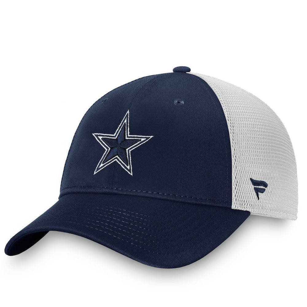 Dallas Cowboys Fanatics Fundamental Trucker Unstructured Adjustable Hat