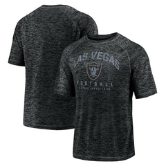 Las Vegas Raiders Fanatics Shade Battle Ready Raglan Space-Dye T-Shirt