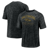 Baltimore Ravens Fanatics Shade Battle Ready Raglan Space-Dye T-Shirt
