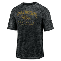 Baltimore Ravens Fanatics Shade Battle Ready Raglan Space-Dye T-Shirt