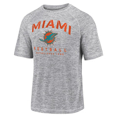 Miami Dolphins Fanatics Shade Battle Ready Raglan Space-Dye T-Shirt