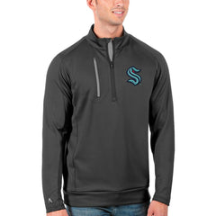 Seattle Kraken Antigua Big & Tall Generation Quarter-Zip Pullover Jacket Outlet