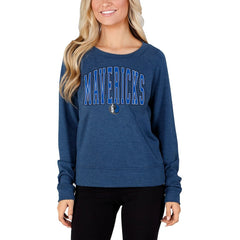 Dallas Mavericks Concepts Sport Women's Mainstream Terry Long Sleeve Top sale On Sale