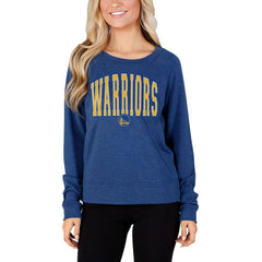 Golden State Warriors Concepts Sport Women's Mainstream Terry Long Sleeve Top sale On Sale
