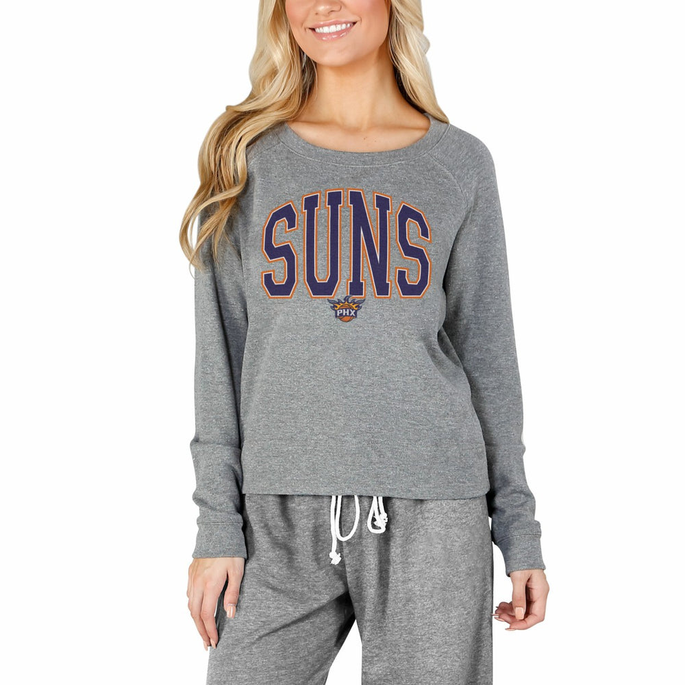 Phoenix Suns Concepts Sport Women's Mainstream Terry Long Sleeve Top Outlet