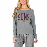 Phoenix Suns Concepts Sport Women's Mainstream Terry Long Sleeve Top Outlet