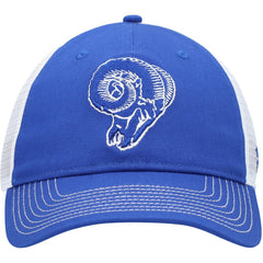 Los Angeles Rams Fanatics Fundamental Vintage Trucker Unstructured Adjustable Hat
