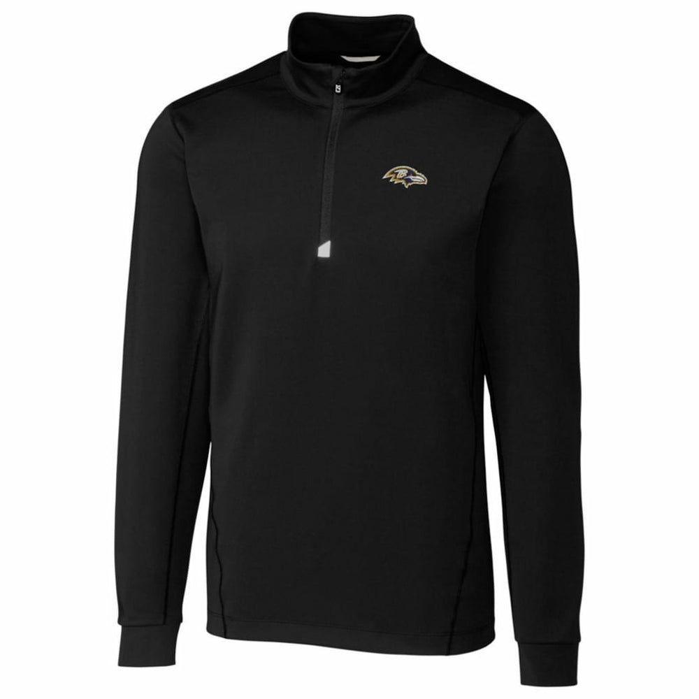 Baltimore Ravens Cutter & Buck Traverse Quarter-Zip Pullover Jacket