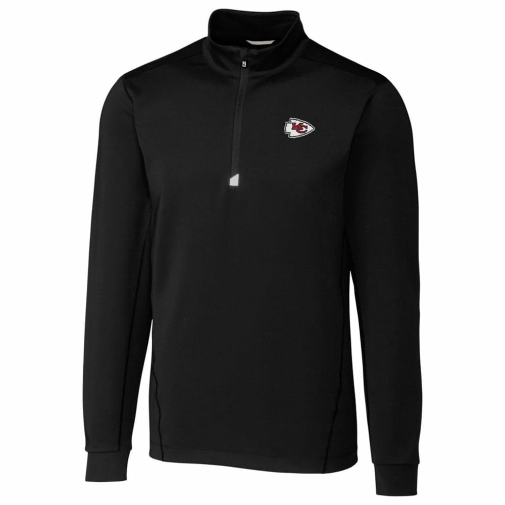 Kansas City Chiefs Cutter & Buck Traverse Quarter-Zip Pullover Jacket