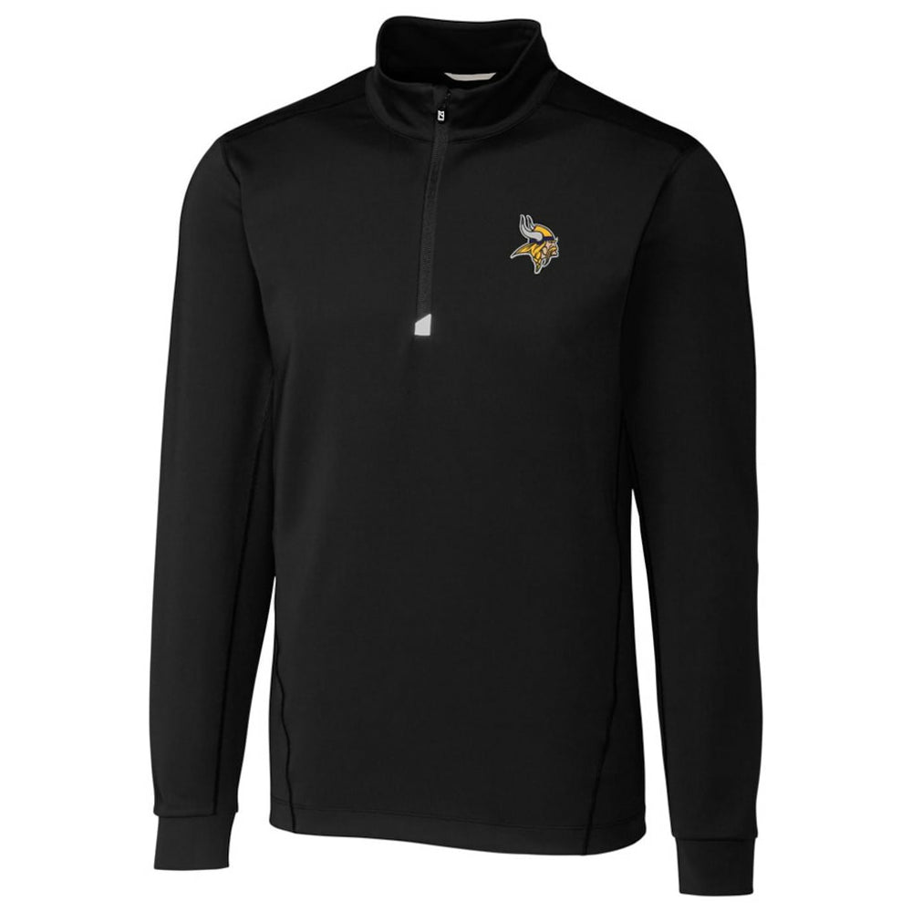 Minnesota Vikings Cutter & Buck Traverse Quarter-Zip Pullover Jacket