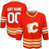Calgary Flames Youth Home Replica Custom Jersey Outlet