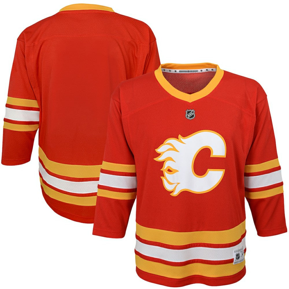 Calgary Flames Youth Home Replica Blank Jersey Discount