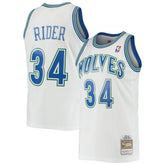Isaiah Rider Minnesota Timberwolves 1995/96 Hardwood Classics Swingman Jersey Online