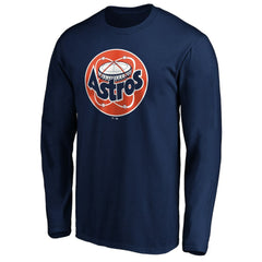 Houston Astros Cooperstown Collection Huntington Logo Long Sleeve T-Shirt | MLB Shop