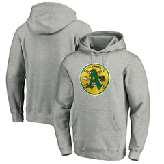 Athletics Cooperstown Collection Huntington Logo Fitted Pullover Hoodie | MLB Discount