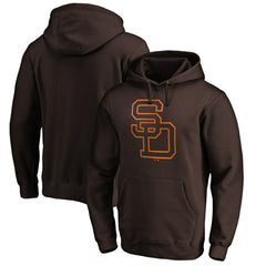 San Diego Padres Cooperstown Collection Huntington Logo Fitted Pullover Hoodie | MLB Sale