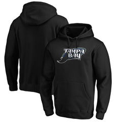 Tampa Bay Rays Cooperstown Collection Huntington Logo Fitted Pullover Hoodie | MLB Near me