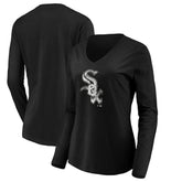 Chicago White Sox Women's Core Distressed Team Long Sleeve T-Shirt | MLB New