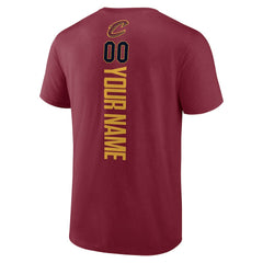 Cleveland Cavaliers Playmaker Personalized Name & Number T-Shirt sale On Sale