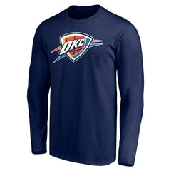 Oklahoma City Thunder Playmaker Personalized Name & Number Long Sleeve T-Shirt Online