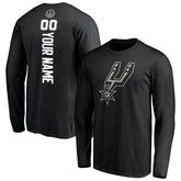 San Antonio Spurs Playmaker Personalized Name & Number Long Sleeve T-Shirt For Sale