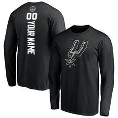 San Antonio Spurs Playmaker Personalized Name & Number Long Sleeve T-Shirt For Sale