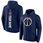 Washington Wizards Playmaker Personalized Name & Number Pullover Hoodie New