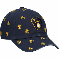 Milwaukee Brewers '47 Women's Confetti Clean Up Adjustable Hat | MLB Outlet