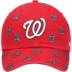 Washington Nationals '47 Women's Confetti Clean Up Adjustable Hat | MLB US