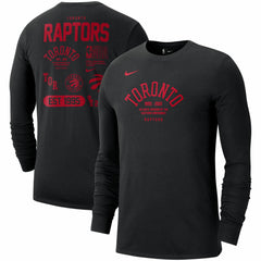 Toronto Raptors 75th Anniversary Courtside Element Long Sleeve T-Shirt Online