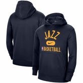 Utah Jazz 2021-2022 Spotlight On Court Performance Practice Pullover Hoodie New