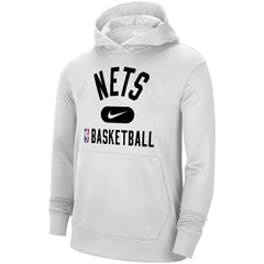 Brooklyn Nets 2021-2022 Spotlight On Court Performance Practice Pullover Hoodie New