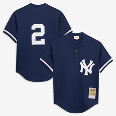Derek Jeter New York Yankees Mitchell & Ness Authentic Batting Practice Jersey | MLB For sale