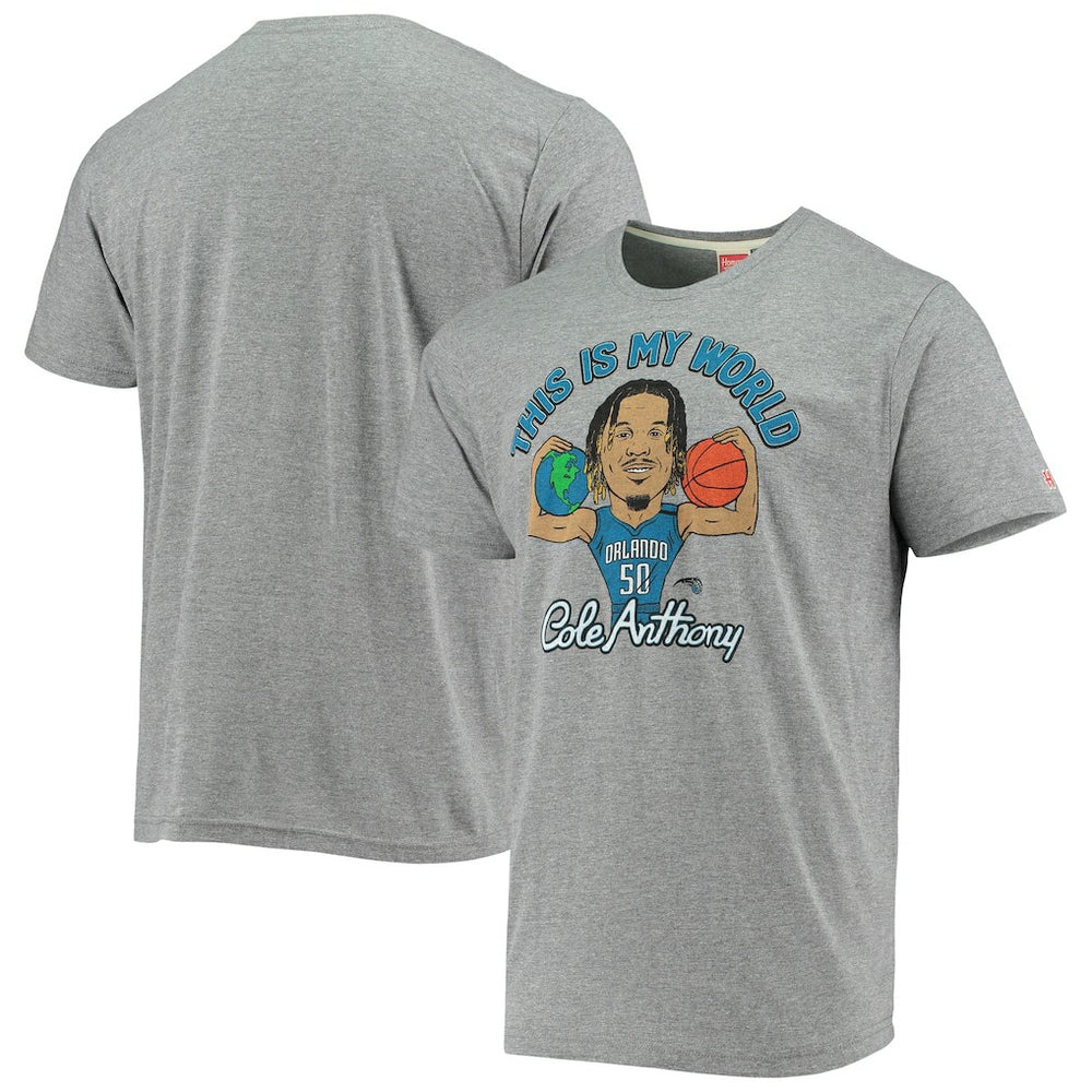Cole Anthony Orlando Magic Homage Player Tri-Blend T-Shirt Online