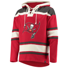 Tampa Bay Buccaneers 47 brand '47 Lacer V-Neck Pullover Hoodie
