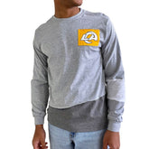 Los Angeles Rams Refried Apparel Sustainable Angle Long Sleeve T-Shirt