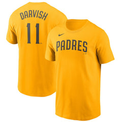 Yu Darvish San Diego Padres Nike Name & Number T-Shirt | MLB New