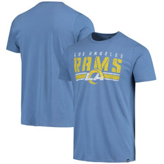Los Angeles Rams 47 brand '47 Stripe Thru Franklin T-Shirt