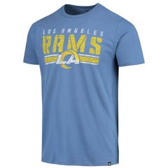 Los Angeles Rams 47 brand '47 Stripe Thru Franklin T-Shirt