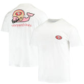 San Francisco 49ers Vineyard Vines Big & Tall Helmet T-Shirt