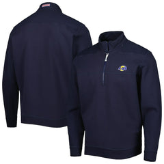 Los Angeles Rams Vineyard Vines Shep Shirt Quarter-Zip Sweatshirt