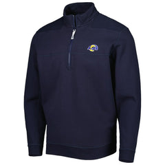 Los Angeles Rams Vineyard Vines Shep Shirt Quarter-Zip Sweatshirt