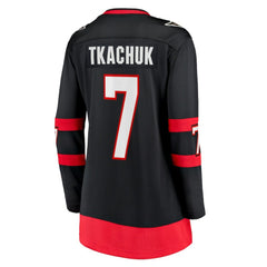 Brady Tkachuk Ottawa Senators Fanatics Women's Home Breakaway Jersey For Sale